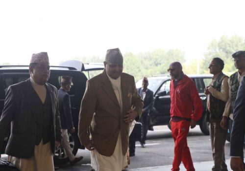 पूर्वराजा ज्ञानेन्द्र शाह भुटान प्रस्थान