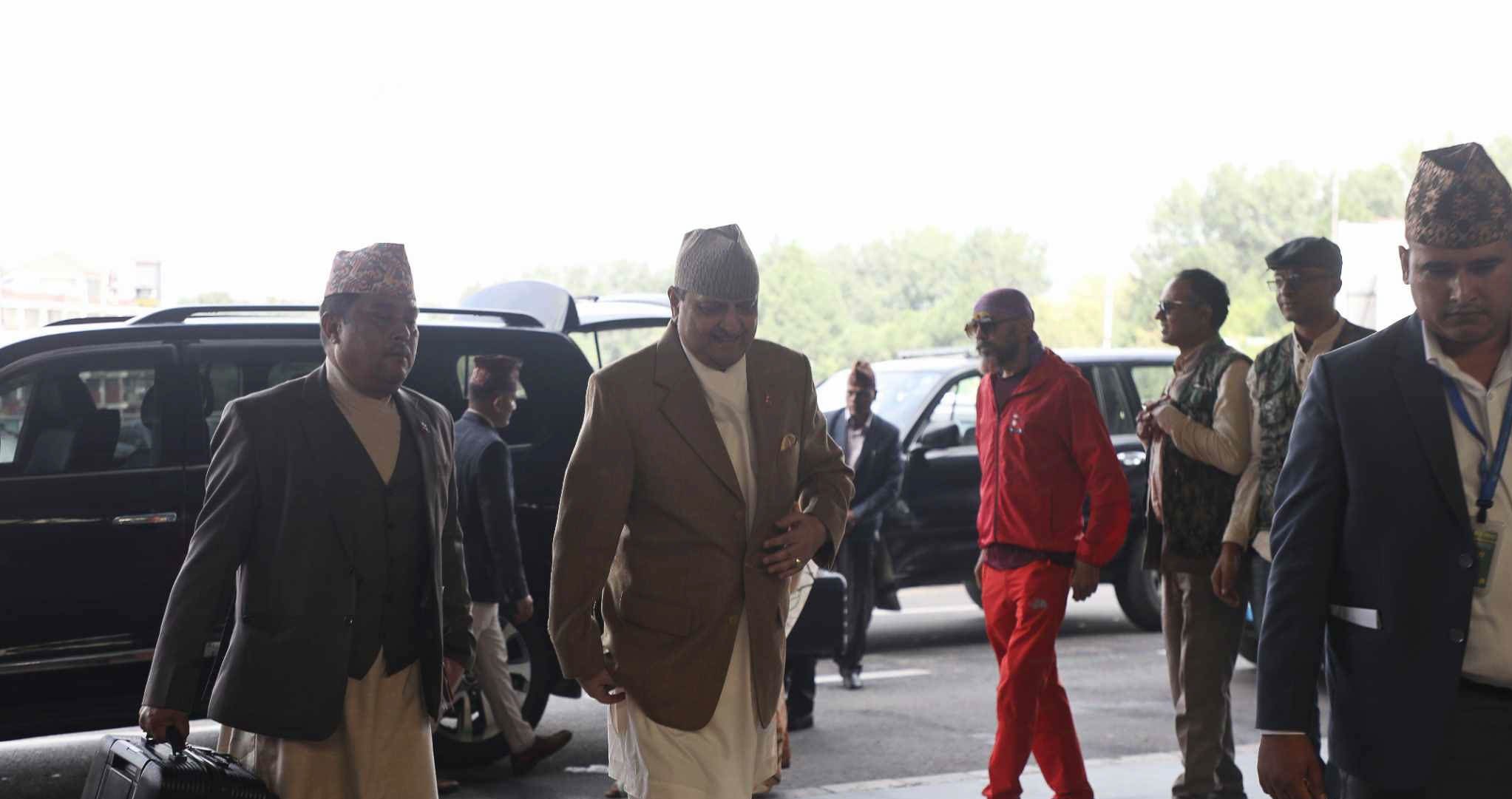 पूर्वराजा ज्ञानेन्द्र शाह भुटान प्रस्थान