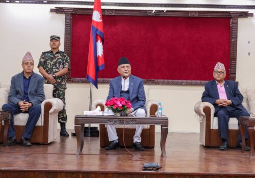 ‘राहत र पुनःस्थापनाका लागि सरकारले प्रभावकारी काम गरिरहेको छ’ : प्रधानमन्त्री ओली