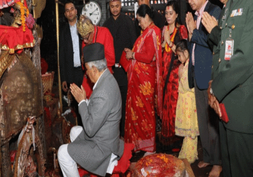 राष्ट्रपति पौडेलले आज बडीमालिका मन्दिरको दर्शन गर्ने