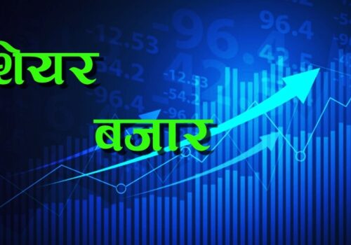 शेयर बजारमा दोहोरो अङ्कको गिरावट