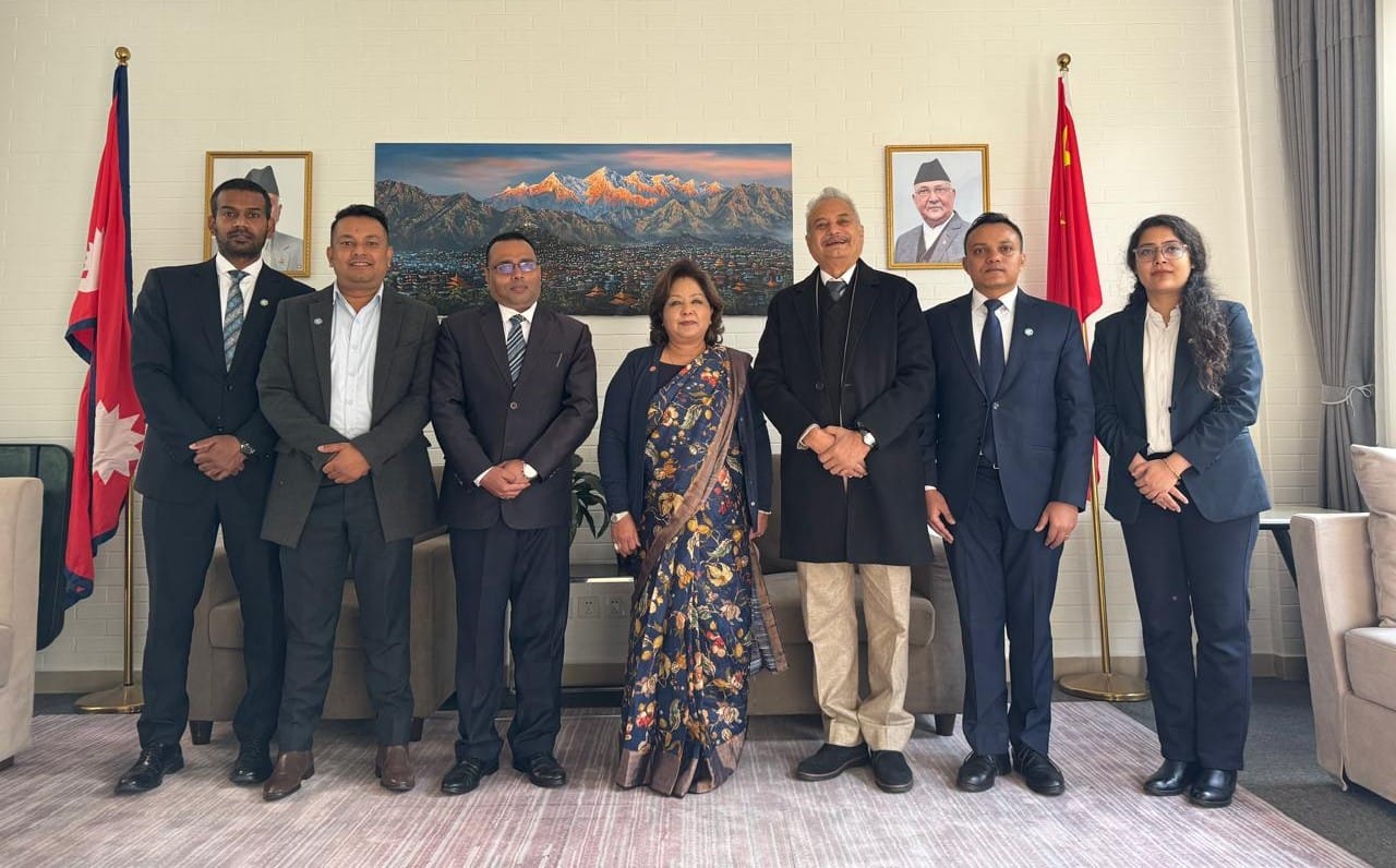 परराष्ट्रमन्त्री डा. राणा छन्दुस्थित महावाणिज्य दूतावासमा