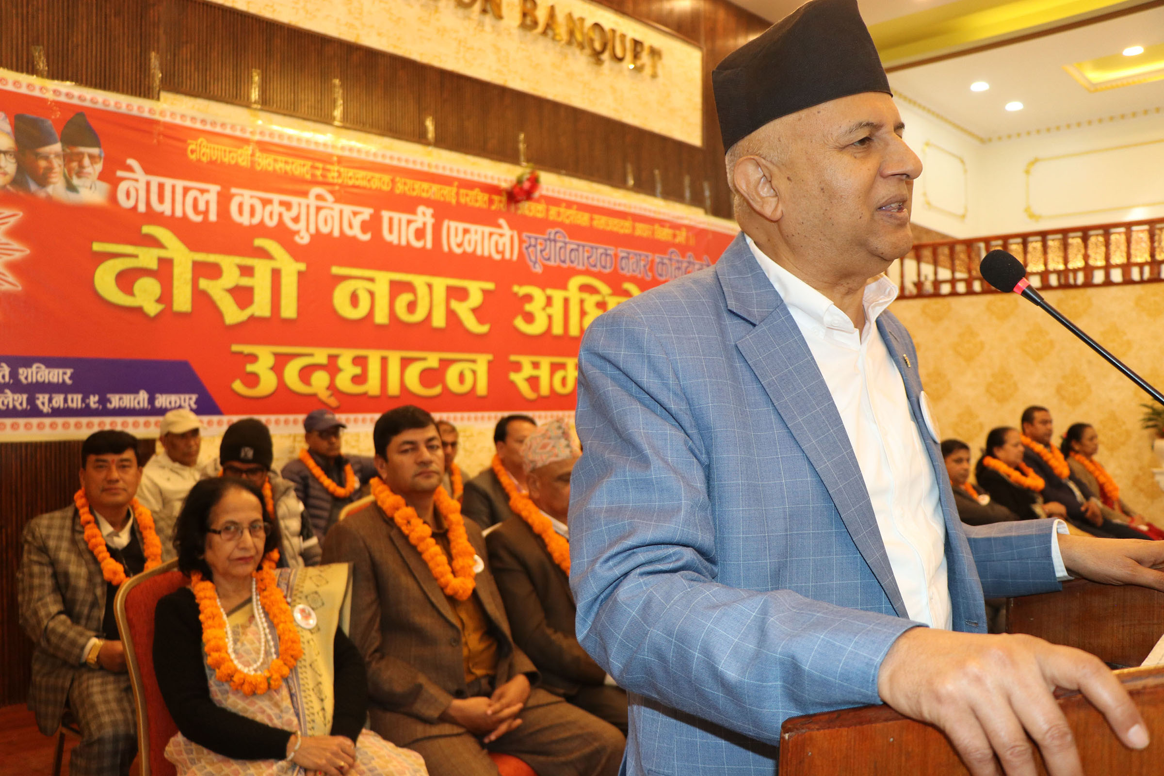 मुलुकको विकासलाई सर्वोपरि मानेर सरकारले काम गरिरहेको छ : एमाले महासचिव