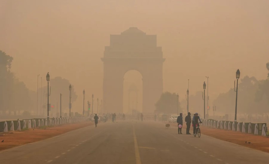 दिल्लीमा अहिलेसम्मकै उच्च वायु प्रदूषण !