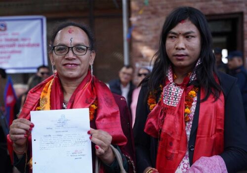 कीर्तिपुरको मेयर र वडाअध्यक्षमा जसपा नेपालबाट तेस्रोलिङ्गी महिला उम्मेदवार