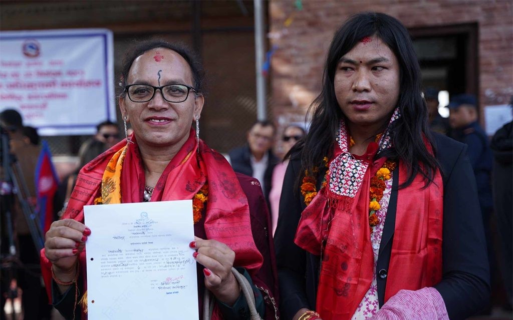 कीर्तिपुरको मेयर र वडाअध्यक्षमा जसपा नेपालबाट तेस्रोलिङ्गी महिला उम्मेदवार