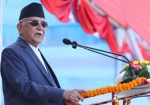प्रधानमन्त्री ओलीले दिए भारतको ७६औं गणतन्त्र दिवसको शुभकामना