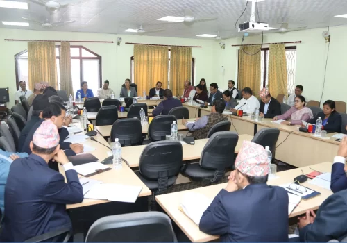 राज्य व्यवस्था तथा सुशासन समितिको बैठक बस्दै