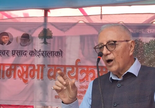 ओली सरकारको कार्यशैलीप्रति शेखर कोइरालाको असन्तुष्टि
