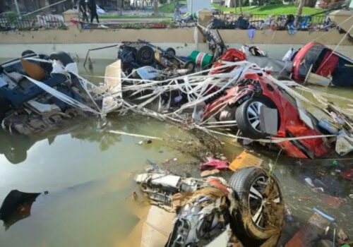 स्पेनमा बाढीका कारण २१७ जनाको मृत्यु
