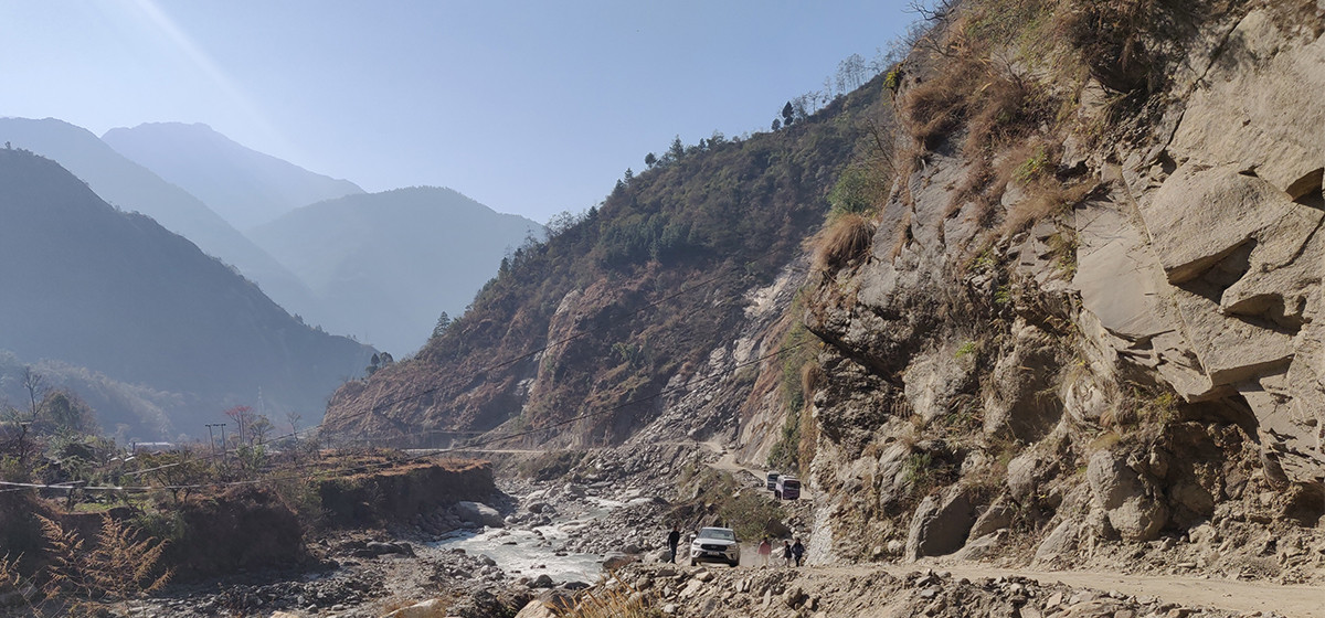 कालीगण्डकी कोरिडोर एक साता बन्द हुने