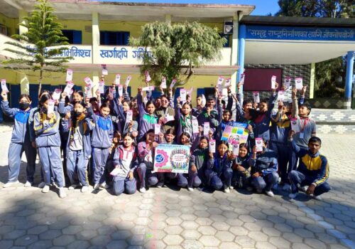 चन्द्रागिरीका विद्यालयहरूमा यौनजन्य हिंशा विरुद्धको सचेतना