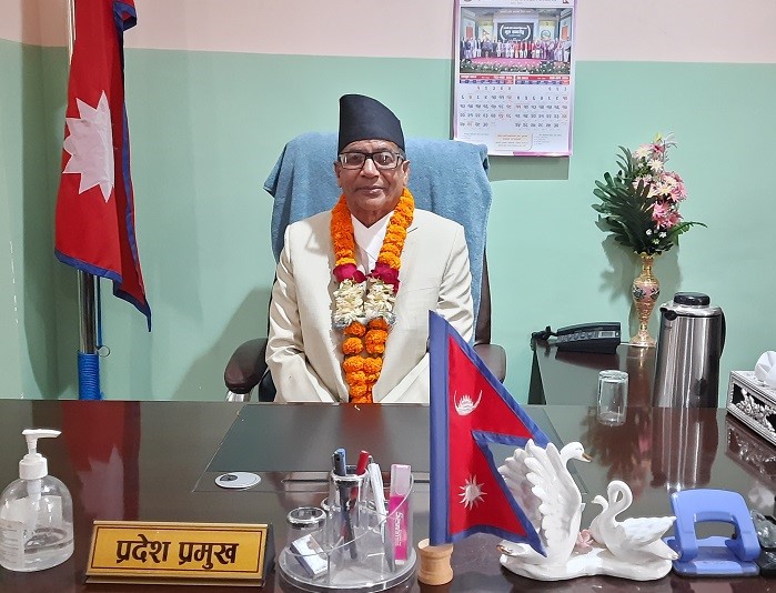 गण्डकी प्रदेश प्रमुखद्वारा निजामती सेवा अध्यादेश प्रमाणीकरण