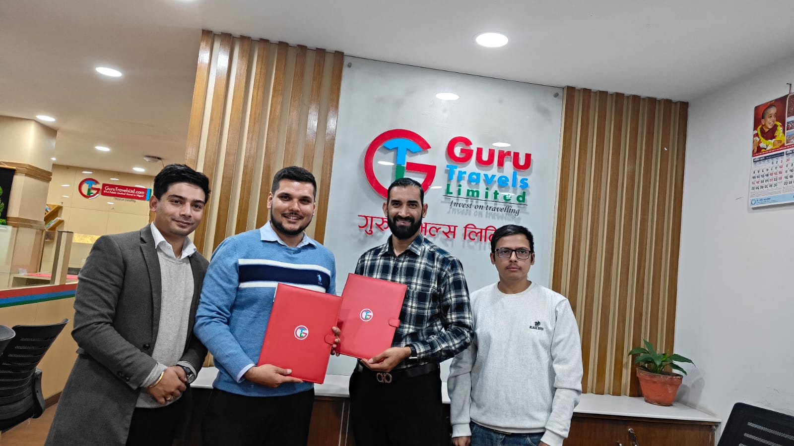 गुरु ट्राभल्स लिमिटेड तथा क्रेमिल इन्डस्ट्रिज प्रा. लिमिटेडबीच व्यवसायिक सहकार्य सहमति