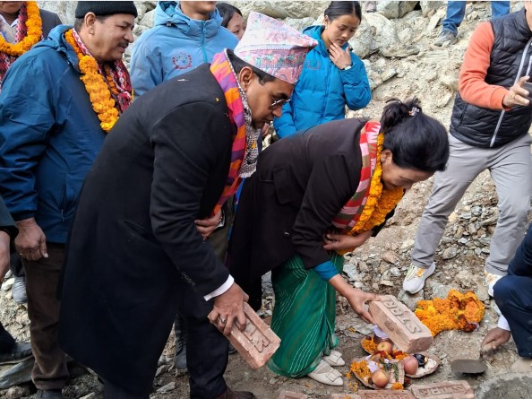 भारतीय सहयोगमा तेह्रथुममा खाम्लालुङ स्वास्थ्य चौकी भवन निर्माण हुने