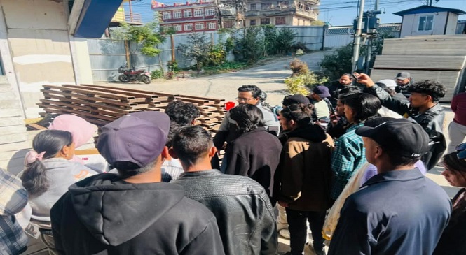 कर्णालीका विद्यार्थी नेपाल इको प्यानलमा