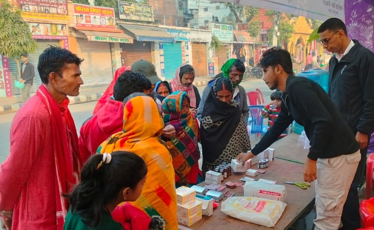 विवाह पञ्चमी महोत्सवको अवसरमा निःशुल्क स्वास्थ्य शिविर र यात्री सहायता सेवा