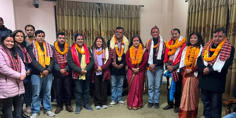 नेपाल पत्रकार महासङ्घले पहिलो पटक महिला नेतृत्व पायो, पदाधिकारीमा को-को विजयी भए ?