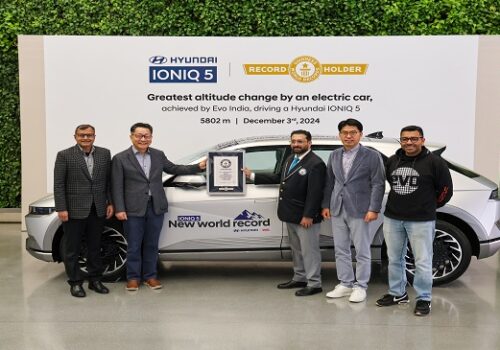 Hyundai IONIQ 5 takes part in GUINNESS WORLD RECORDS™ Title for the Greatest Altitude Change by an Electric Car