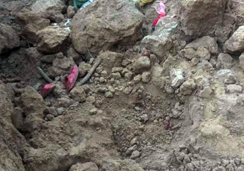 रोल्पामा माटोको ढिस्कोले पुरिएर मृत्यु हुनेको संख्या पाँच पुग्यो