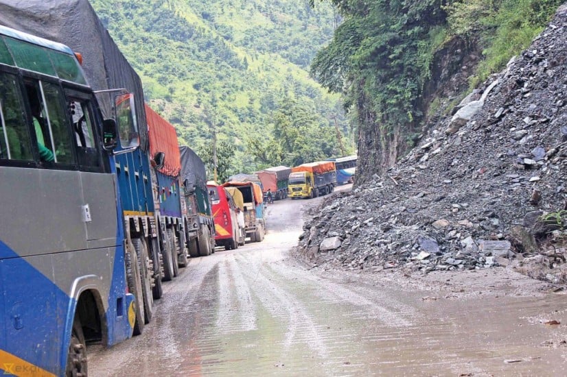नौबिसे–मुग्लिन सडक पुस ७ देखि १३ सम्म आंशिक बन्द रहने