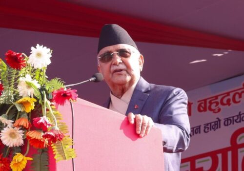 एमालेका केन्द्रीय सदस्यले बोल्ने क्रम सम्पन्न, ओलीको सम्बोधन सुरु