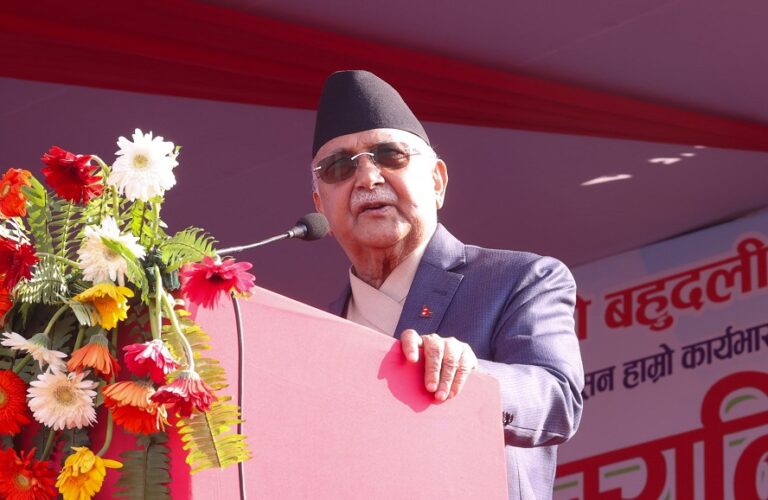 ‘मधेसको सबै विकास एमालेले गरेको हो’ : प्रधानमन्त्री ओली