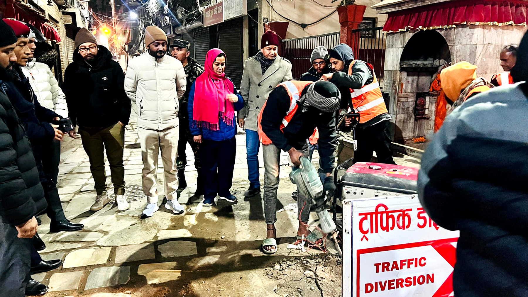 मेलम्चीको पानी आपूर्ति : ‘पाइप लाइन’ को काम शीघ्र पूरा गर्न मन्त्रीको निर्देशन