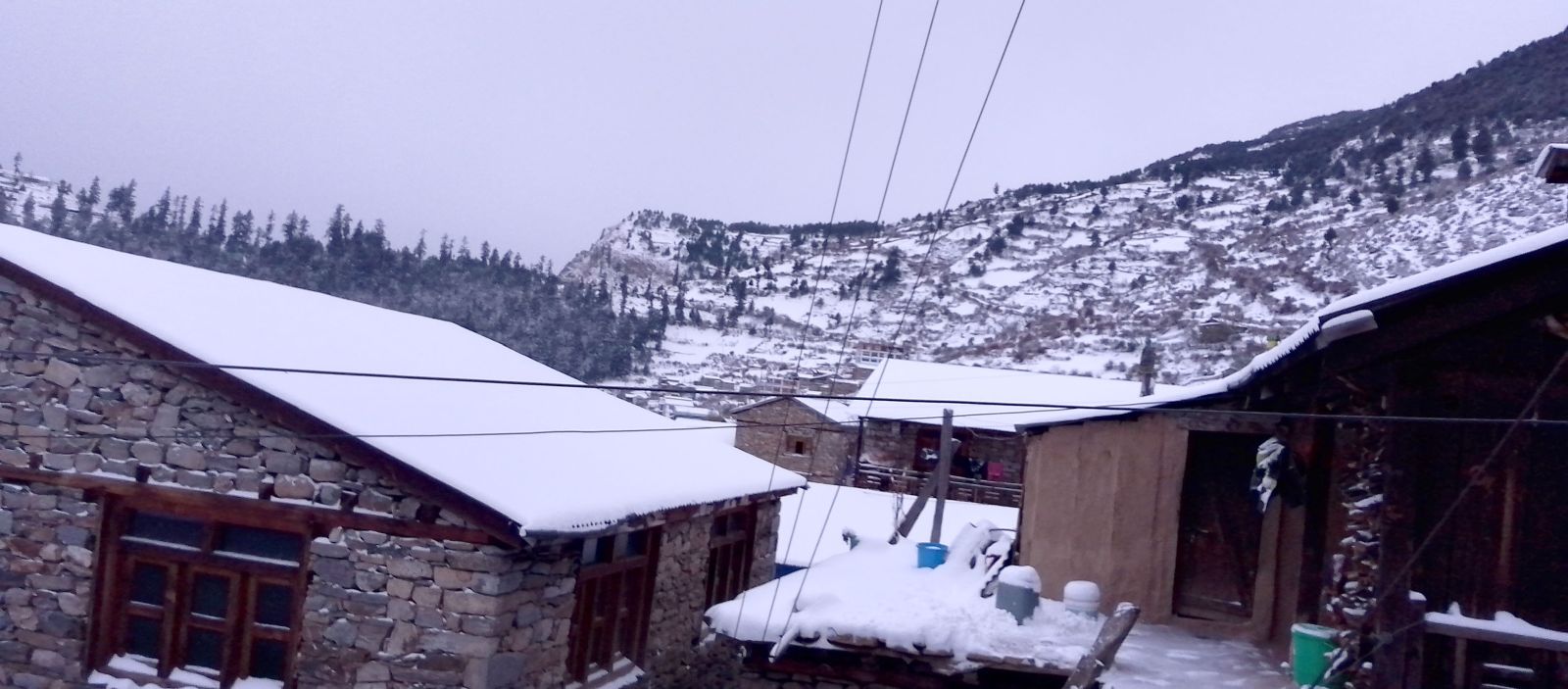 हिमाली जिल्ला हुम्लामा यस वर्ष पहिलोपटक हिमपात