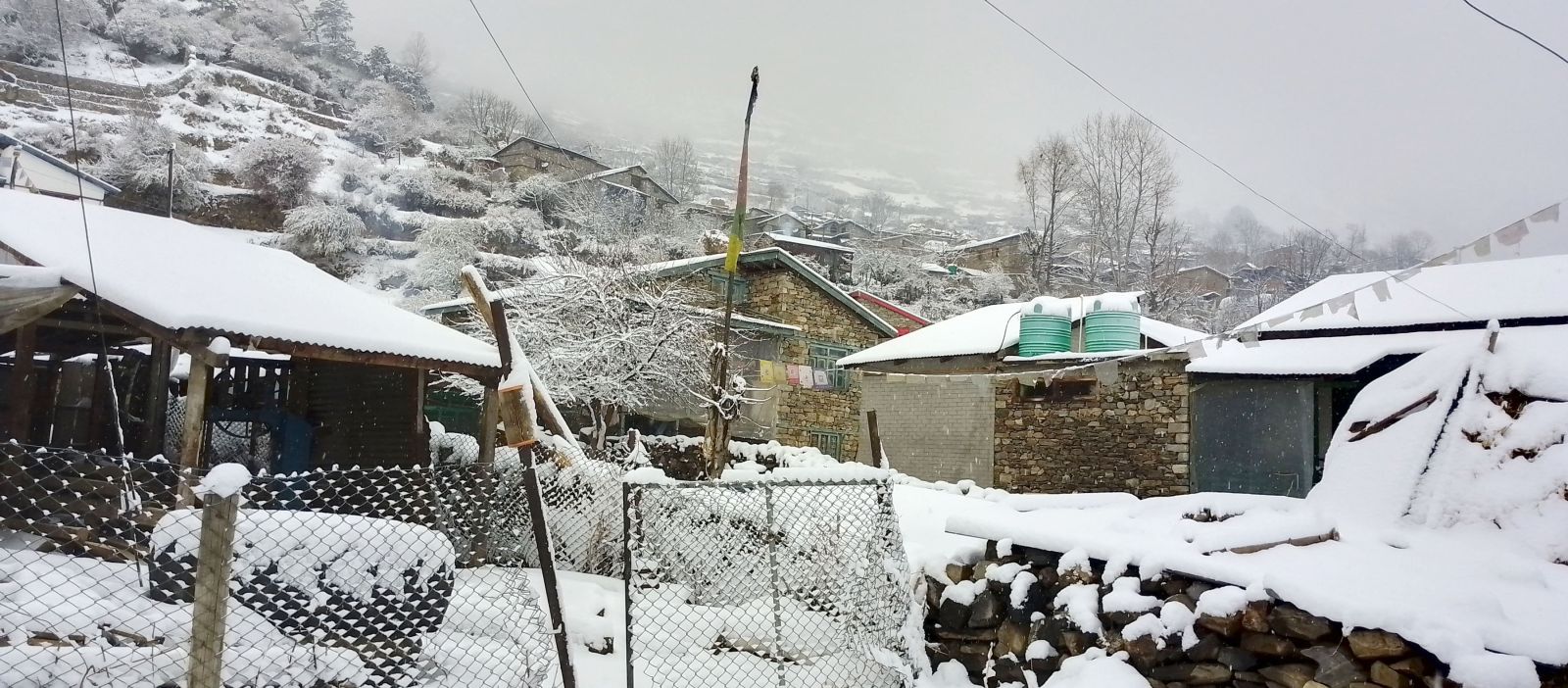 हुम्लासहित कर्णालीका उच्च जिल्लामा हिमपात (तस्वीरहरु)