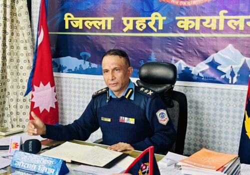पर्सा प्रहरी प्रमुख गौतम मिश्र भन्छन्-‘सिफारिश मुक्त भएर काम गर्छु’