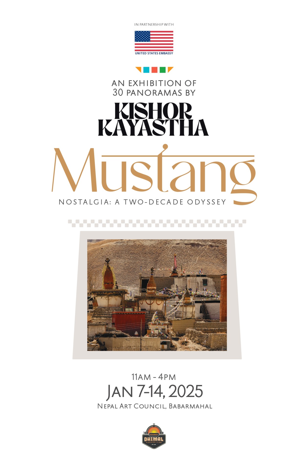 MUSTANG Nostalgia: A Two-Decade Odyssey A Landmark Panoramic Photo Exhibition by Kishor Kayastha
