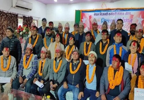 नेपाल निजामती कर्मचारी संगठन मोरङ अध्यक्षमा शालिगराम कोइराला निर्वाचित