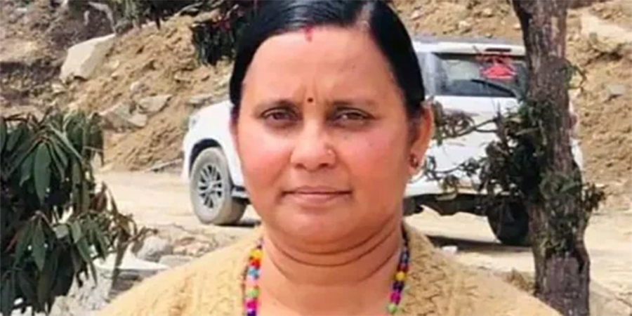 १० लाख धरौटी बुझाएर ऋषिकेश पत्नी अञ्जला कोइराला रिहा !