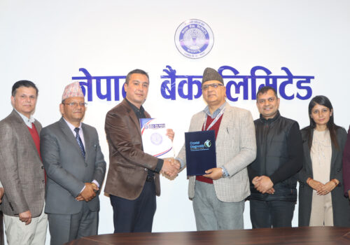 नेपाल बैंक र क्रिस्टल डायग्नोस्टिकबिच सम्झौता