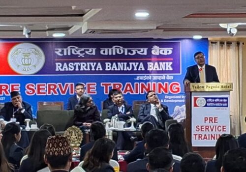 राष्ट्रिय वाणिज्य बैंकद्धारा ८९ जना नवनियुक्त कर्मचारीहरुलाई पूर्व सेवाकालिन तालिम प्रदान