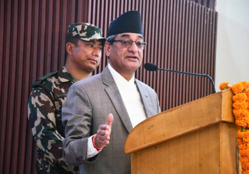 ‘यो सरकारको मुख्य उद्देश्य मुलुकको आर्थिक समृद्धि हो’ : गृहमन्त्री लेखक