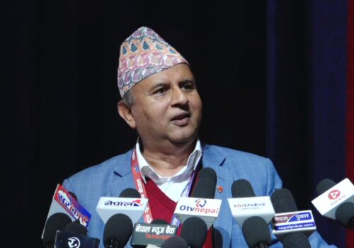 सरकारले राम्रो गरेको देख्न नसक्नेहरु सलबलाएका छन् : महासचिव पोखरेल