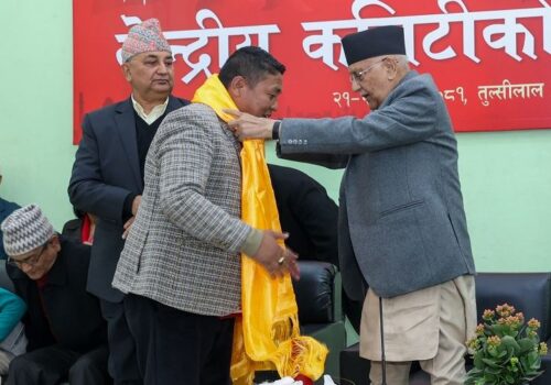 गोविन्दराम चेपाङ एमालेमा फर्के