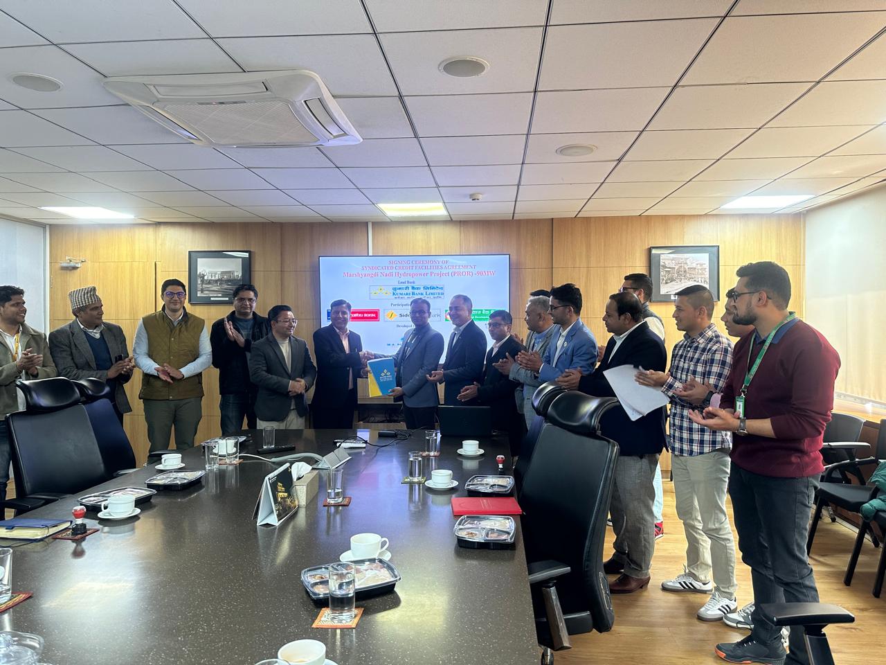 ९० मेगावाटको मर्स्याङ्दी जलविद्युत् आयोजनामा लगानी जुट्यो