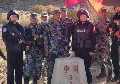 नेपाल-चीनका सुरक्षाकर्मीद्वारा हुम्लाको उत्तरी सीमा क्षेत्रको संयुक्त अनुगमन