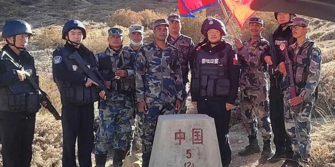 नेपाल-चीनका सुरक्षाकर्मीद्वारा हुम्लाको उत्तरी सीमा क्षेत्रको संयुक्त अनुगमन