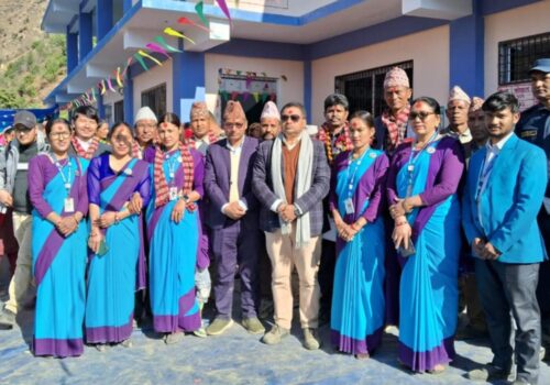 ‘नेपाल-भारत विकास सहकार्य’मा निर्मित दार्चुलाको उच्च प्रभाव सामुदायिक विकास परियोजनाको उद्घाटन