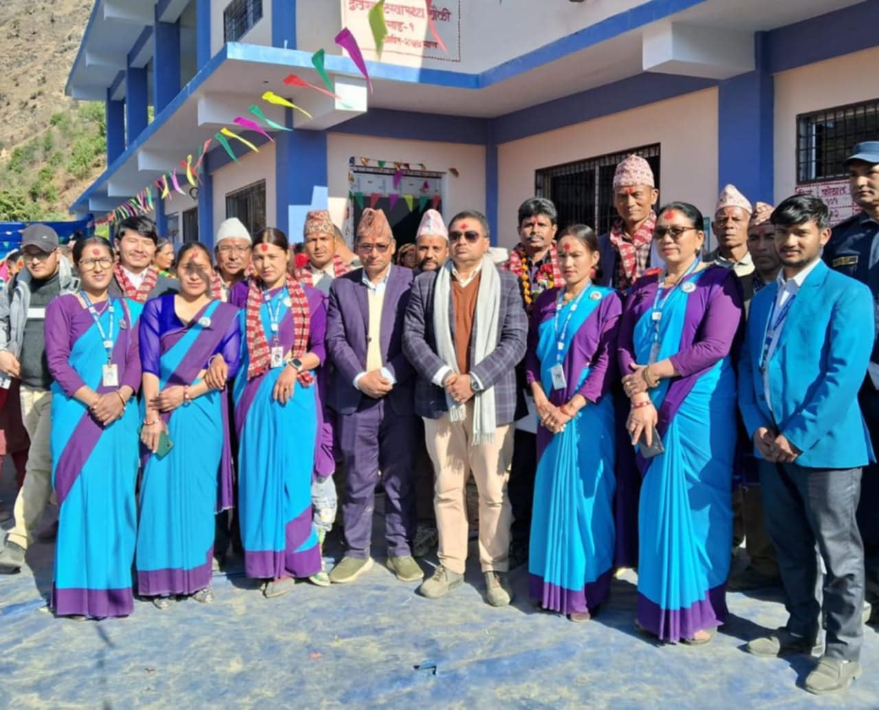‘नेपाल-भारत विकास सहकार्य’मा निर्मित दार्चुलाको उच्च प्रभाव सामुदायिक विकास परियोजनाको उद्घाटन
