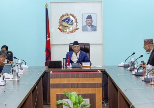 मन्त्रिपरिषद्को बैठक बस्दै