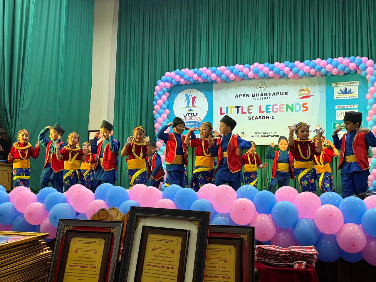 ‘लिटिल लिजेण्डस सिजन १’ भव्य रूपमा सम्पन्न, बालबालिकाले देखाए कला र प्रतिभा