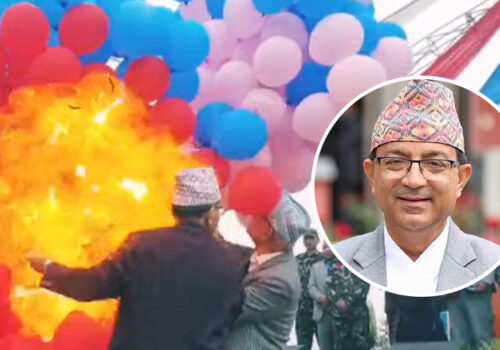 बेलुन विस्फोट घटनाको छानबिन गर्न आठ सदस्यीय समिति गठन