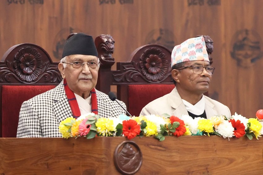 लुम्बिनी प्रदेशसभामा प्रधानमन्त्री ओलीको विशेष सम्बोधन