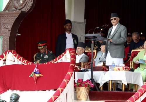 टुँडिखेलमा यसरी मनाइयो ७५ औं प्रजातन्त्र दिवस (तस्वीरहरु)