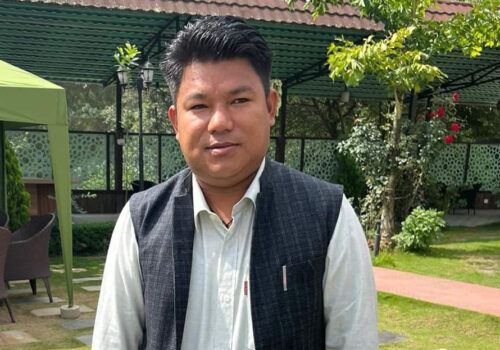म्याग्दीका जिल्ला समन्वय समिति प्रमुख थापा पक्राउ